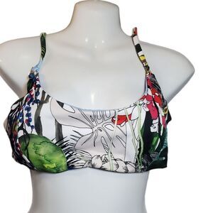 NEW SWIMINISTA X CHRISTIAN LACROIX playtop n Jardin Exo Chic print XL